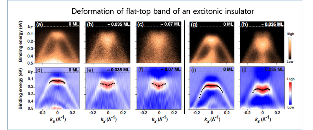 Excitonic Insulator: Electrical tuning of ground state